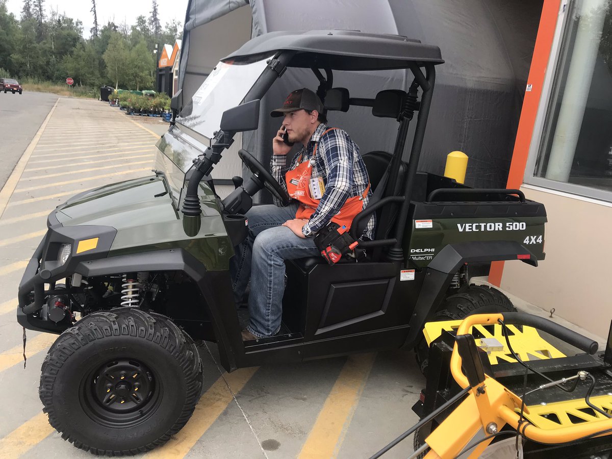 Look what arrived in Alaska?? Yes-it’s for sale 👍 Love the sku diversity. Almost had one sold within two hours of bringing it out onto the Apron! It’s the talk of the town! Thank you Home Depot!
