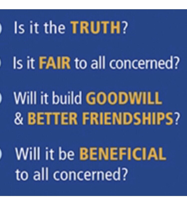 SoooMD's tweet image. #Magic -   There’s something so magical about participating in an event that asks these four questions. #FourWayTest @Rotary