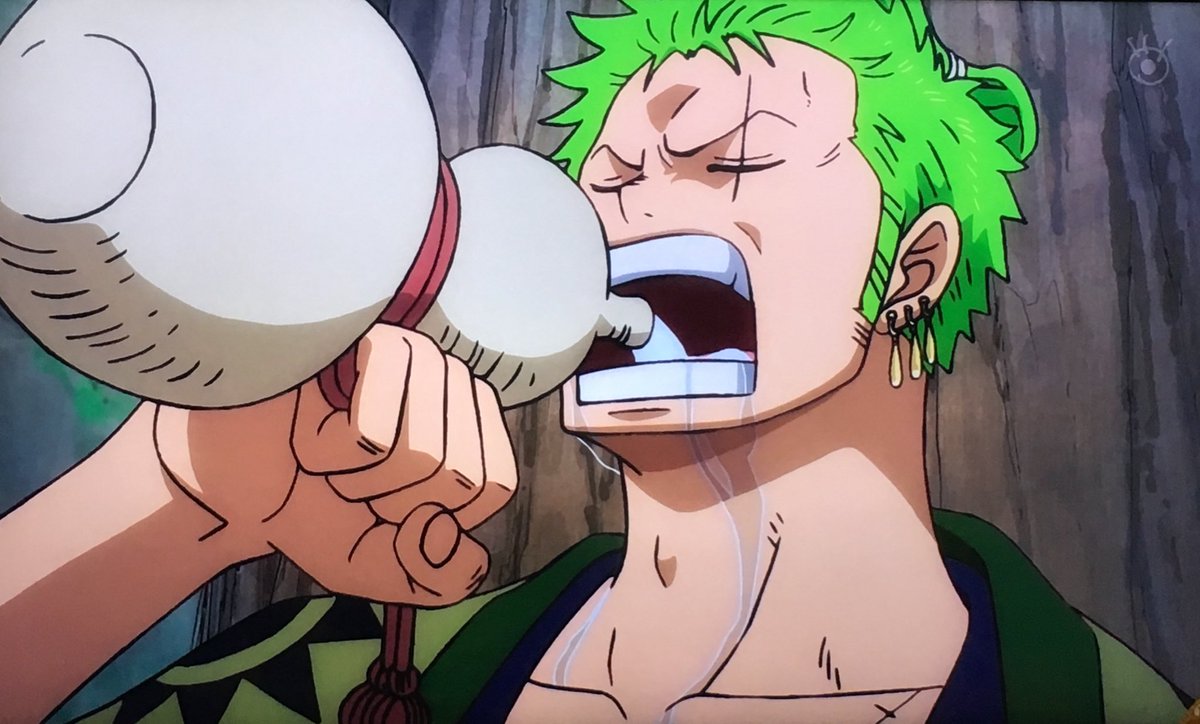 ばんり Twitterren ゾロがのん気に酒飲んでて可愛すぎる件ww てか河原にいるの伏線だよね こっから舟に乗ってルフィのとこへどんぶらこ T Co Hdefelpxce Twitter