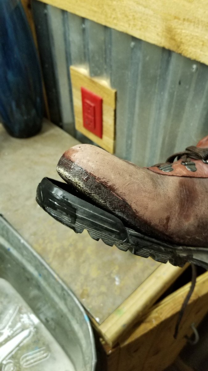 dpence82's tweet photo. Got to go to Bartle today.  Love this reservation. #brokenboot https://t.co/WJGWGIdi3r