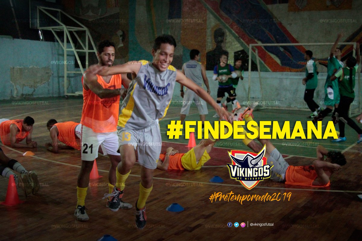 VikingosFutsal's tweet photo. #13jul | #Pretemporada2019 | #Futsal del día | Como ven, nos lanzamos este #FinDeSemana a una serie de encuentros con amigos de #Miranda , hoy en la mañana, jugaremos con el equipo de @atl_guaicaipuro como parte del proceso de preparación para la #LigaGivova2019 .

 #PoderVikingo https://t.co/CyPPPj1kyC