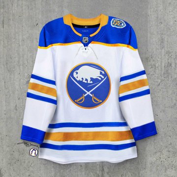  Buffalo Sabres unveil 50th anniversary third jersey