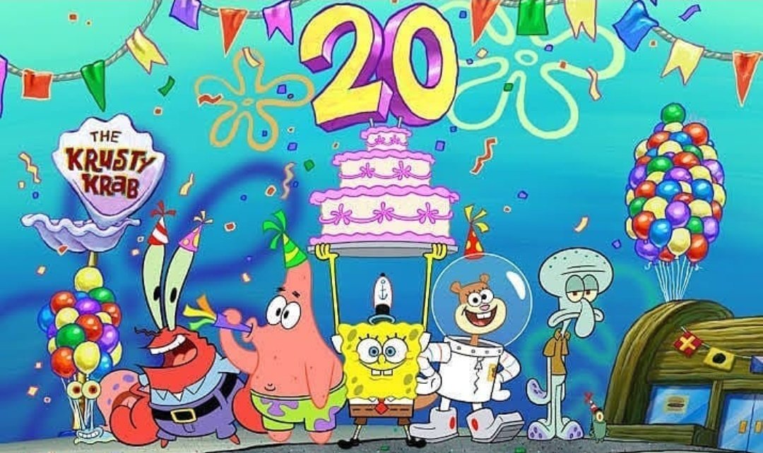 Happy birthday Spongebob Squarepants  