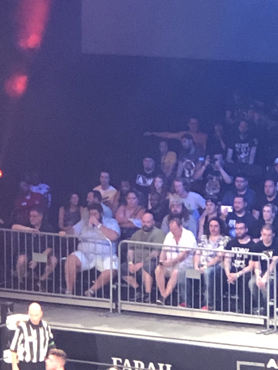 EpicDaisyMarie's tweet photo. @HeyHeyItsConrad that you brother? #AEWFightfortheFallen coming from a big fan and little sister https://t.co/tFiJ4R0WFS