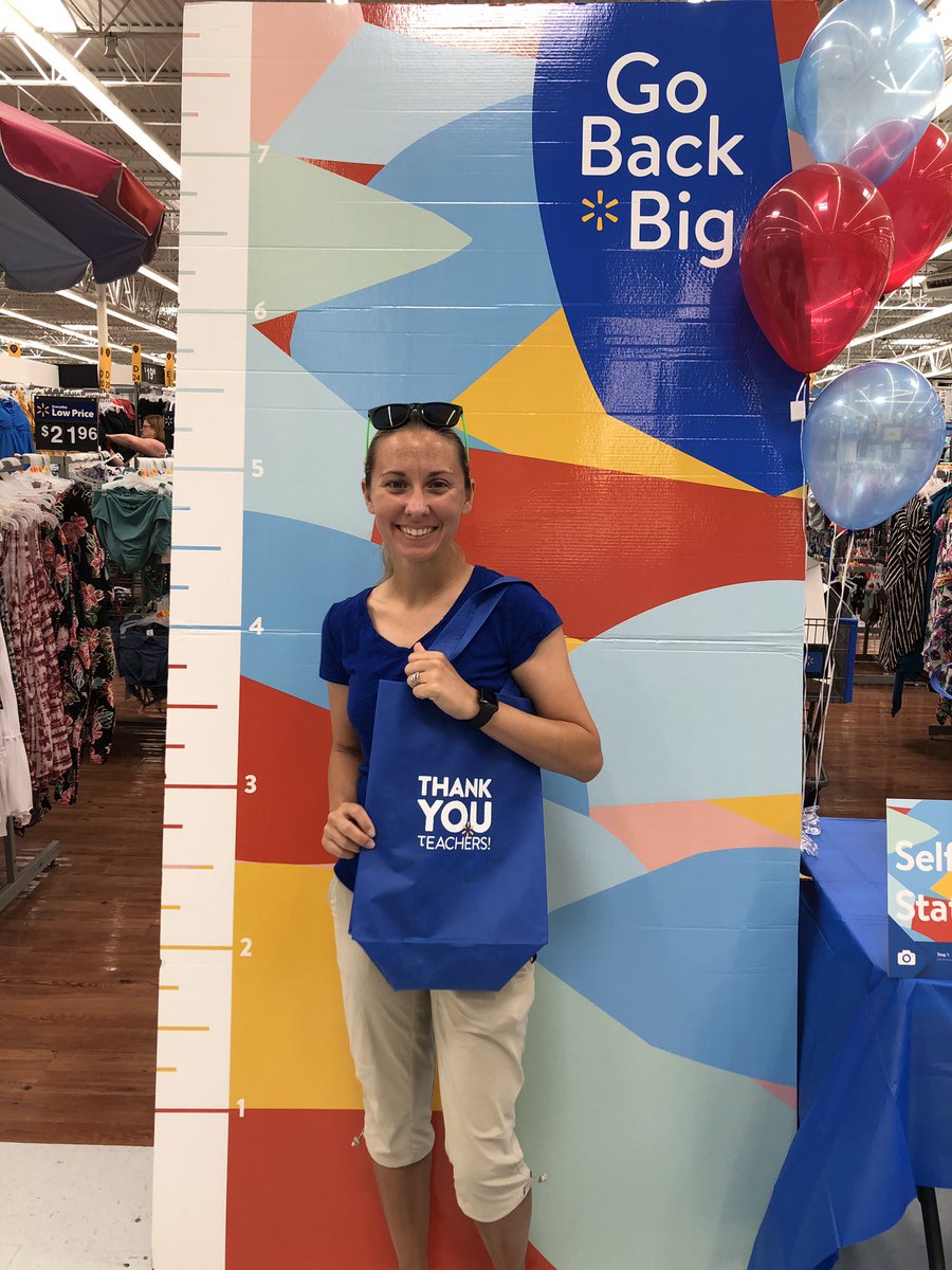 CoachKirkPE's tweet photo. Thanks @Walmart for the teacher goodie bag.
#TeacherAppreciationEvent #GoBackBig #suppliesforteachers #Walmart https://t.co/I1ugKzuOUj