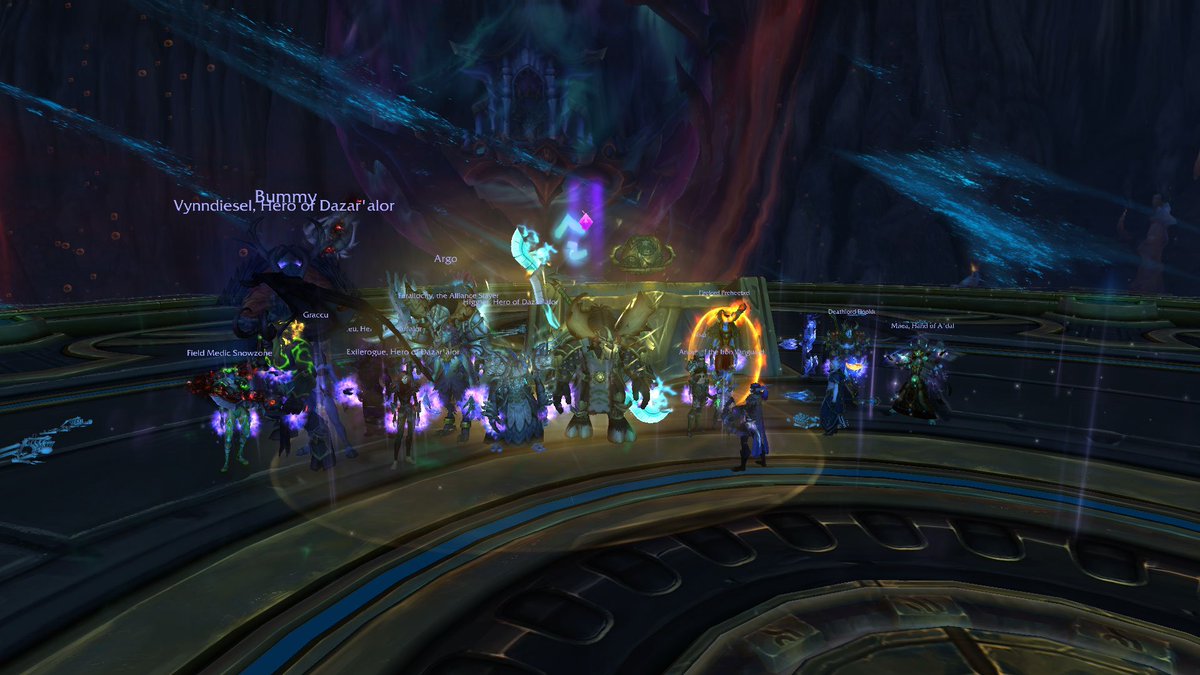 DU_Guild's tweet photo. Heroic Azshara! Wooo! 8/8H first week feelsgoodman. #justduthings #worldofwarcraft #warcraft #horde #raiding #bfa #wow https://t.co/rigslcxxdk