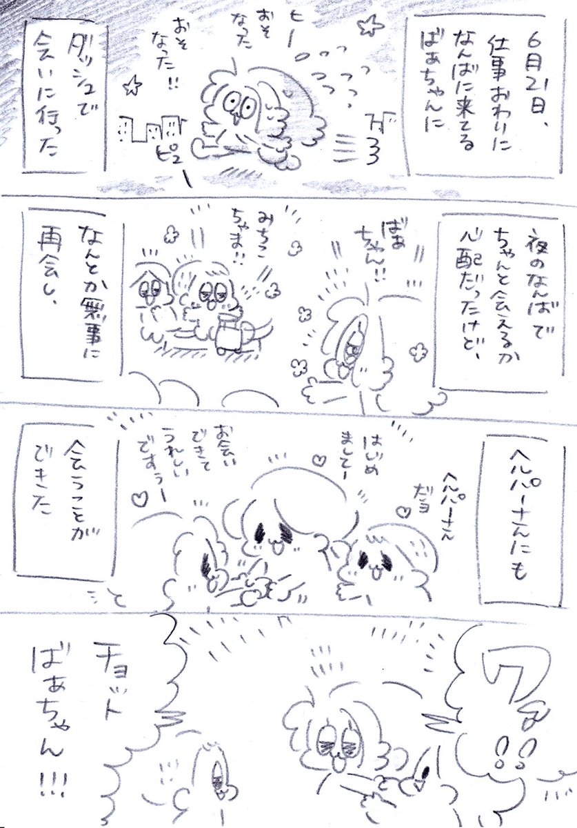 ばあちゃんに会ってきた日記です? 