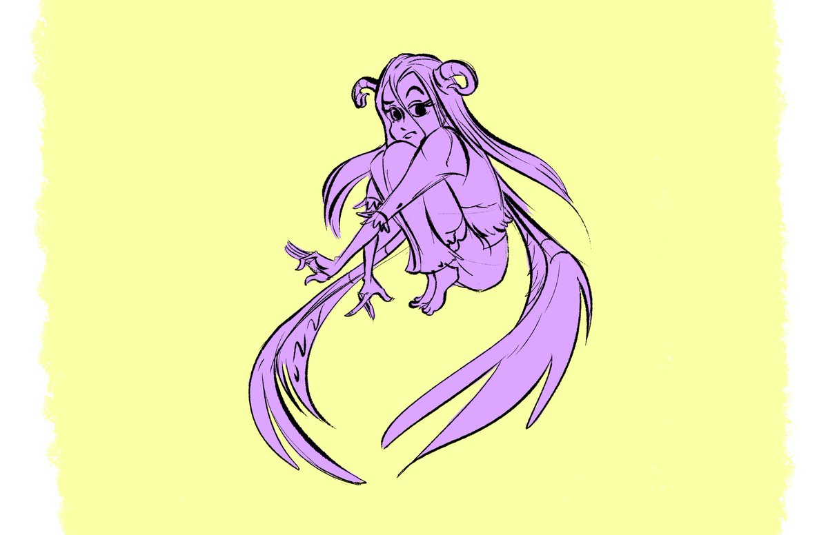 HeartImperfect's tweet photo. Drew this, inspired by cosplayer aerisyn_ (IG) from #animeexpo 2019 #art #anime #overlord #gaming https://t.co/565BFnEnkJ