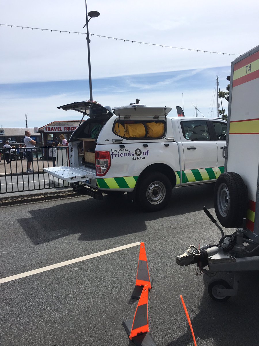Currently enjoying the sunshine in Guernsey and came across this vehicle #stjohnambulance #sunday