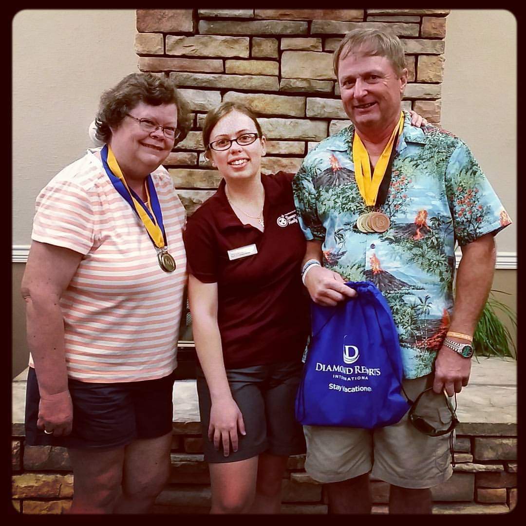 Margo_Rodewald's tweet photo. What a blast from the past! This was taken 3 years ago, when I was just an Activities Supervisor at SFC. Now, I'm back doing what I love as Aquatics/Activities Manager at Beachwoods Resort. Miss my folks, but love living the dream! #DiamondResorts #DiamondCareers #LifeAtDiamond https://t.co/K3hhvqnvKA