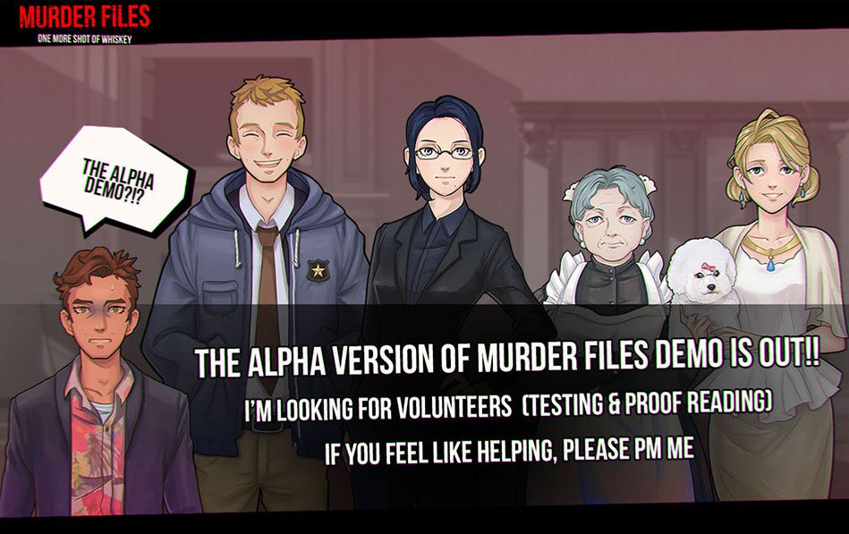 Murder Files (Devlog) (@VN_murdercase) / Posts / X