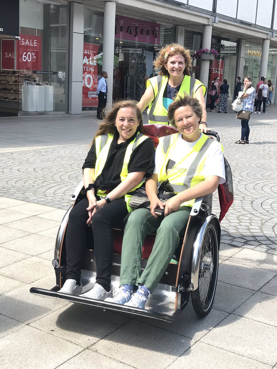 Jordanna666's tweet photo. Thank you to @BSERickshaw for the joy ride around BSE. We managed to visit all of our #BigScream artists in record time and with maximum fun. https://t.co/mUBUcJFJoh