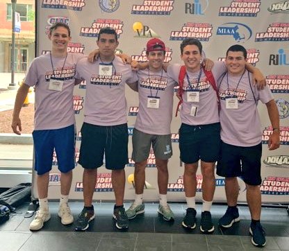 RIIL_sports's tweet photo. Tyler Dusty (red backpack) was one of 6 Lincoln High student-athletes who attended #NESLC2019: "My experience was amazing. The energy the facilitators showed along w/ the overall excitement everyone had really created a positive environment for everyone to thrive and learn in." https://t.co/ca8wfYNmp0