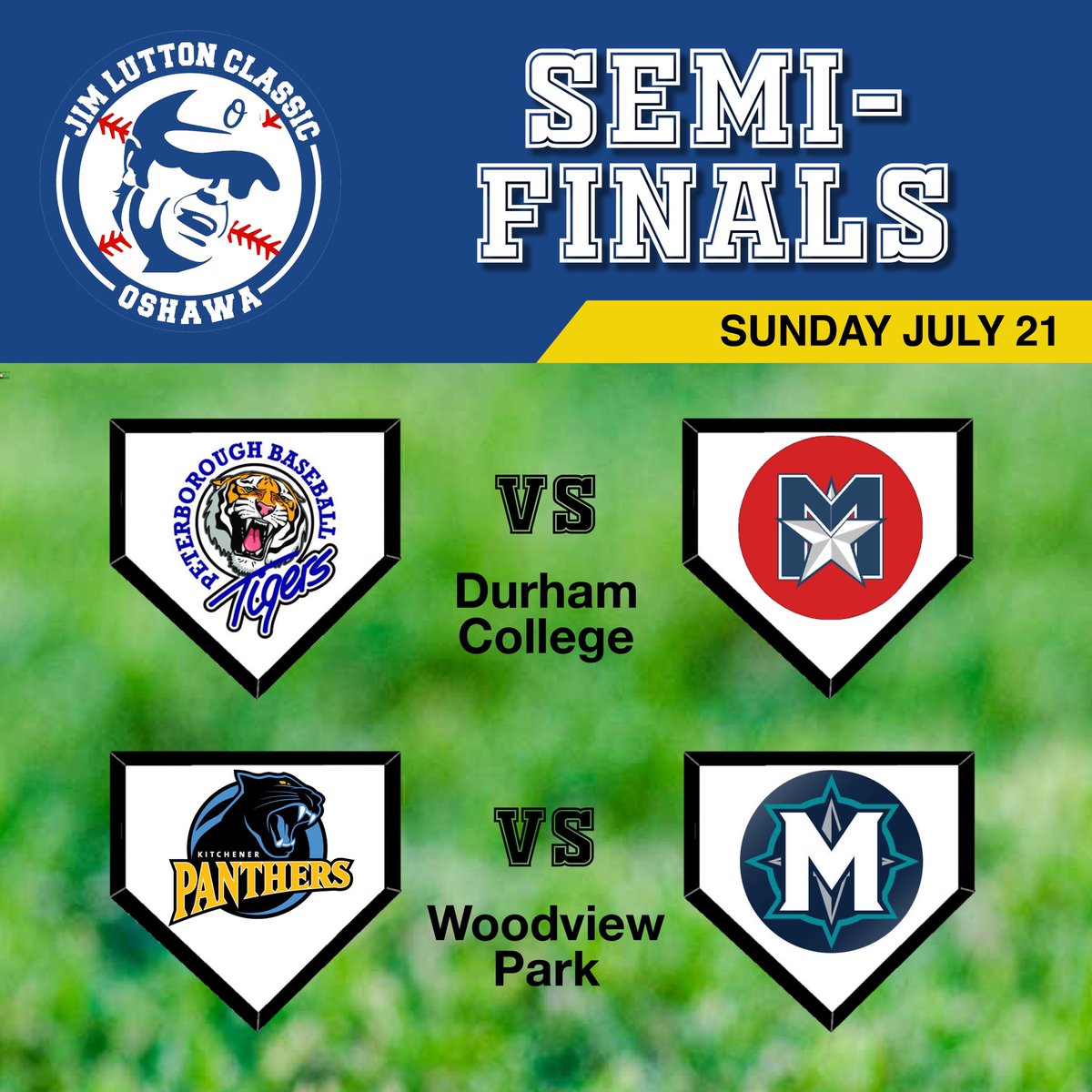 LuttonClassic's tweet photo. The final day of the 2019 Jim Lutton Classic gets underway in just under an hour with two great semi-final match-ups. Good luck to the remaining teams! #luttonclassic2019 https://t.co/29FyfSRODX