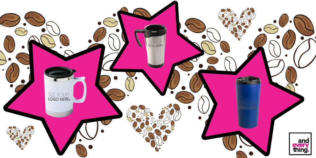 Check out are star quality travel mugs. These 3 are our top sellers, and are all available at fantastic prices and lead times. Very low minimum orders available on these as well. Great for #coffeeshops #cafes #bistros #employeegifts #freebies and more!