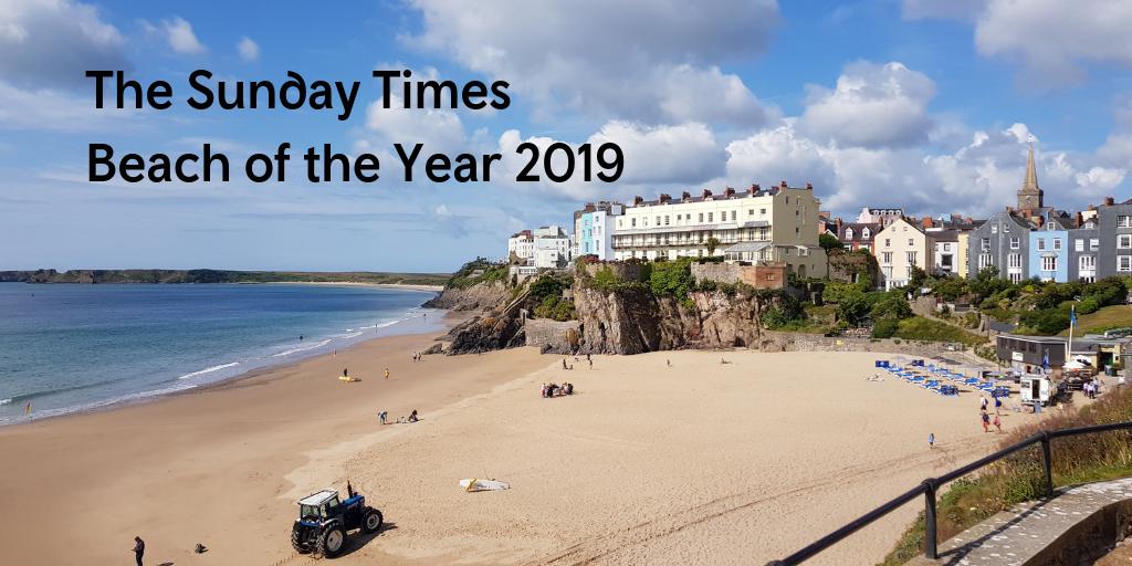 The Best Beach for 2019 – is of course in #Wales.  Castle Beach in #Tenby has been named as @thesundaytimes Beach of the Year 2019.  #FindYourEpic <a href="/VisitPembs/">Visit Pembrokeshire 🏴󠁧󠁢󠁷󠁬󠁳󠁿</a>