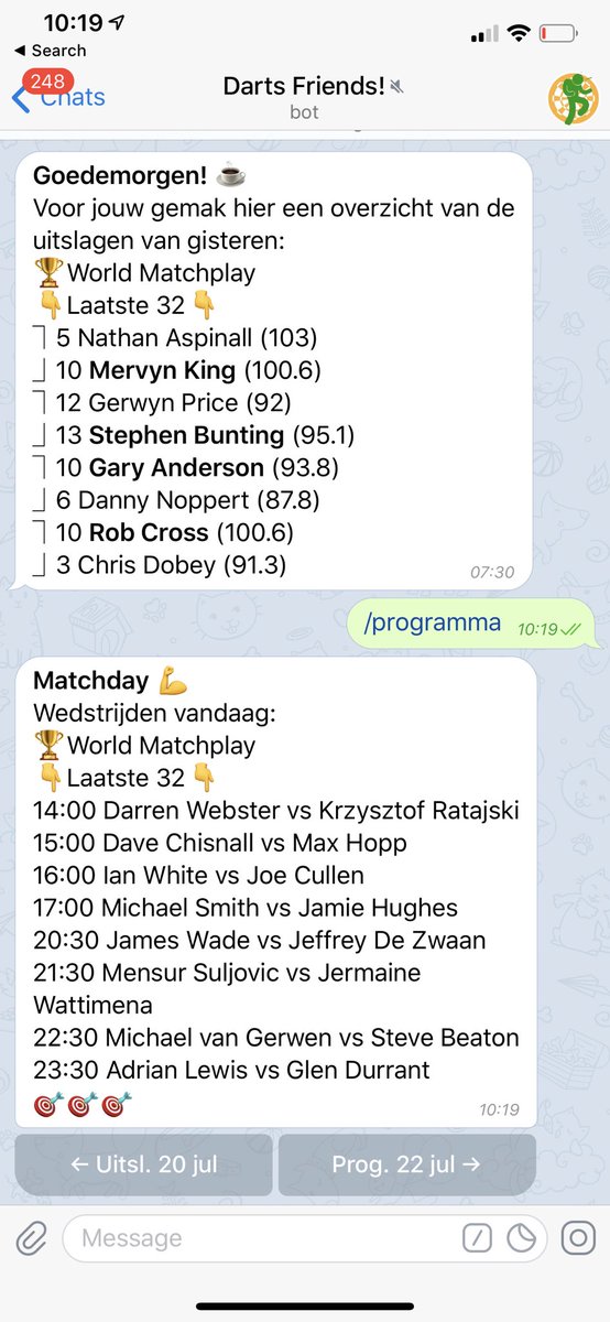 FriendsDarts tweet picture