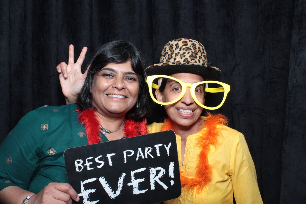 The #photobooth #photobooths gallery from KK+Priya's #25thweddinganniversary and Priya's #50thbirthdayparty are now on flashboxuk.com  #Enjoy