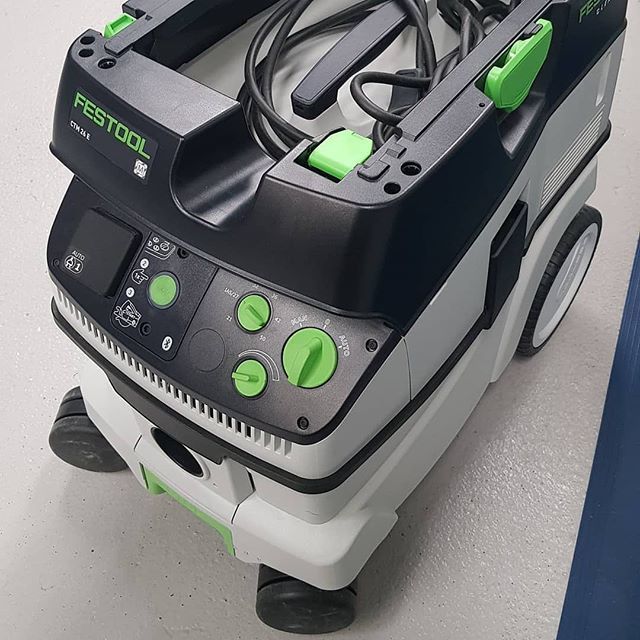 Check out @atc_oldbury post  One for you Festool fans 😎Festool  CTM 26E 240v Dust extractor manufacturers bluetooth enabled (limited version). Ex display/demo reduced to clear, full 3 year warranty box instructions &amp; complete with all accessories pic… ift.tt/2JX9nNS
