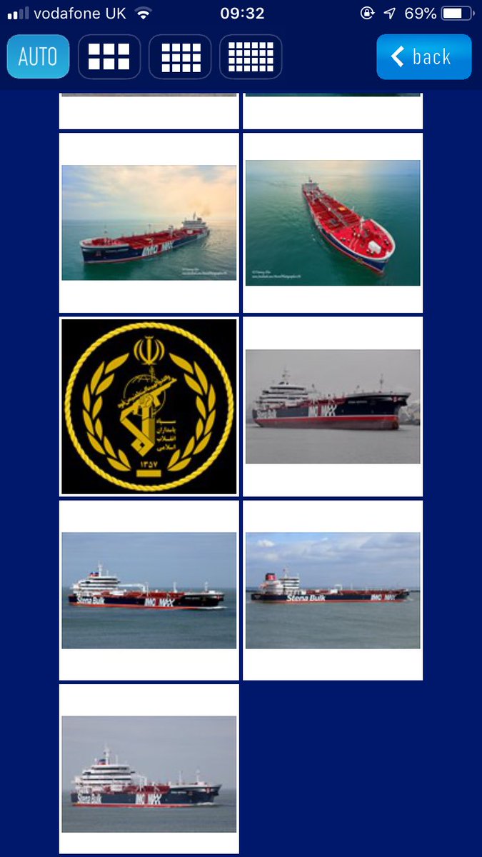 _aliaxe_'s tweet photo. @MarineTraffic  can you remove the Iranian insignia from the photos page of the Stena Impero. This was clearly done to antagonize... and families of the hostages will be checking your app frequently to see if the ship is moving... https://t.co/kTcZ3WEA7g