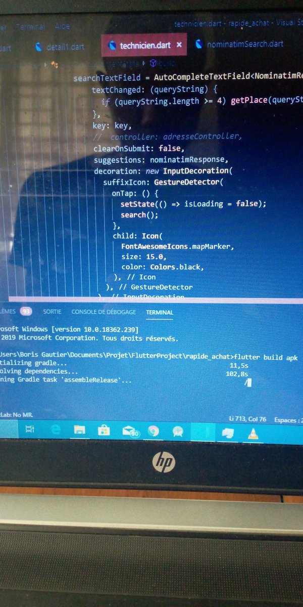 Boris_Gauty's tweet image. La vie que quelqu'un a choisi💪🏽
#FlutterSDK
@r_FlutterDev 
😬😁