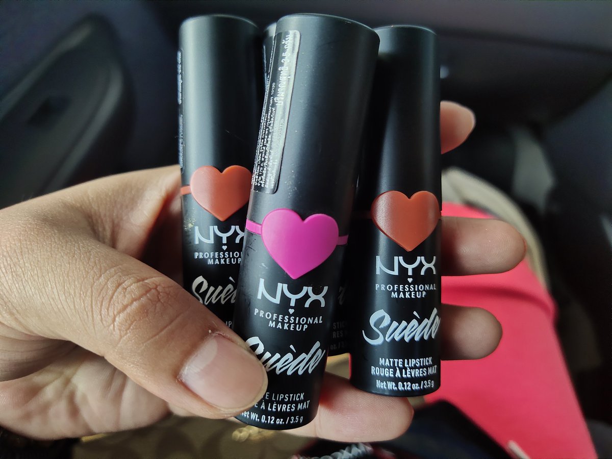 Orderme_plz's tweet image. พร้อมส่ง #NYX ลิปสีสวย สด ติดทน
🛒 299฿ รวมส่ง EMS
มีจำนวนจำกัดนะคะ แอดหิ้วมาไม่เยอะ 
ตัวนี้แอดมินใช้เอง ❤️