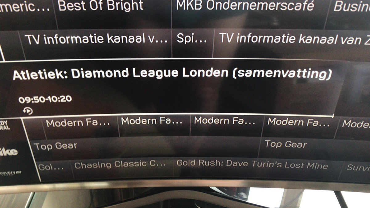 runningandre's tweet photo. @ZiggoSport goede progammering. Niet dus. Altijd maar weer aandacht voor voetbal. Er zijn meer sporten dan voetbal https://t.co/O1GFnrveht