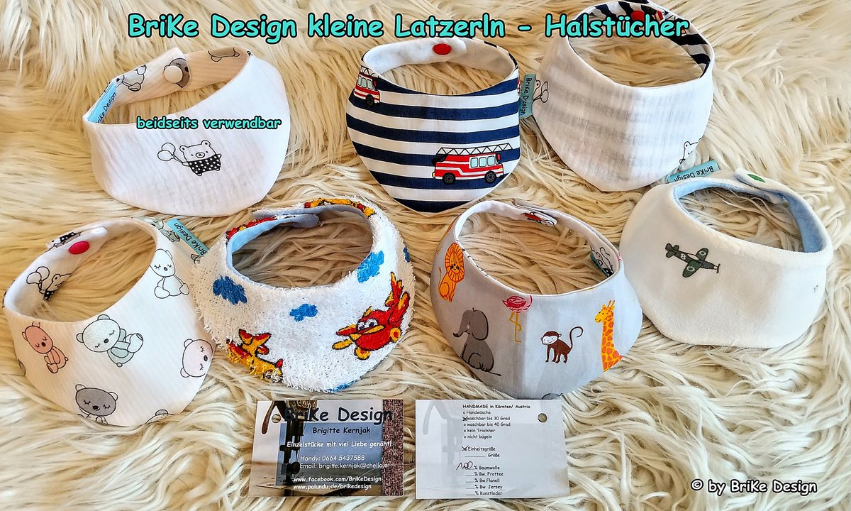 #baby #herzige #Latzerln #Lätzchen #Halstuch #Geschenkideen #Geburt #Taufe palundu.de/brikedesign #ZwergenstadtKlagenfurt