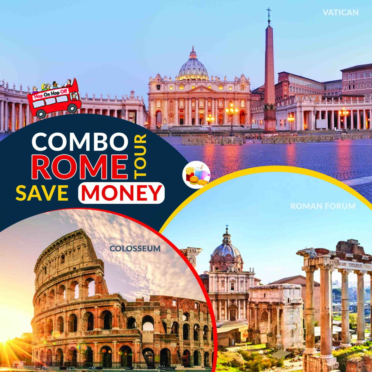 TourLeaf1's tweet photo. Planning to Visit ROME: VATICAN &amp; COLOSSEUM⁉ 
Buy our Exclusive Combo packages to visit Rome.

✔️ For Further Tour CONTACT US
❤️ DREAM TOURISM S.R.L.S ❤️
📱 +39 388 774 8015
🌐 https://t.co/a7GH5PEw0g 
#vatican #colosseum #romanforum #sistinechapel #basilica https://t.co/v1P48yzLEI