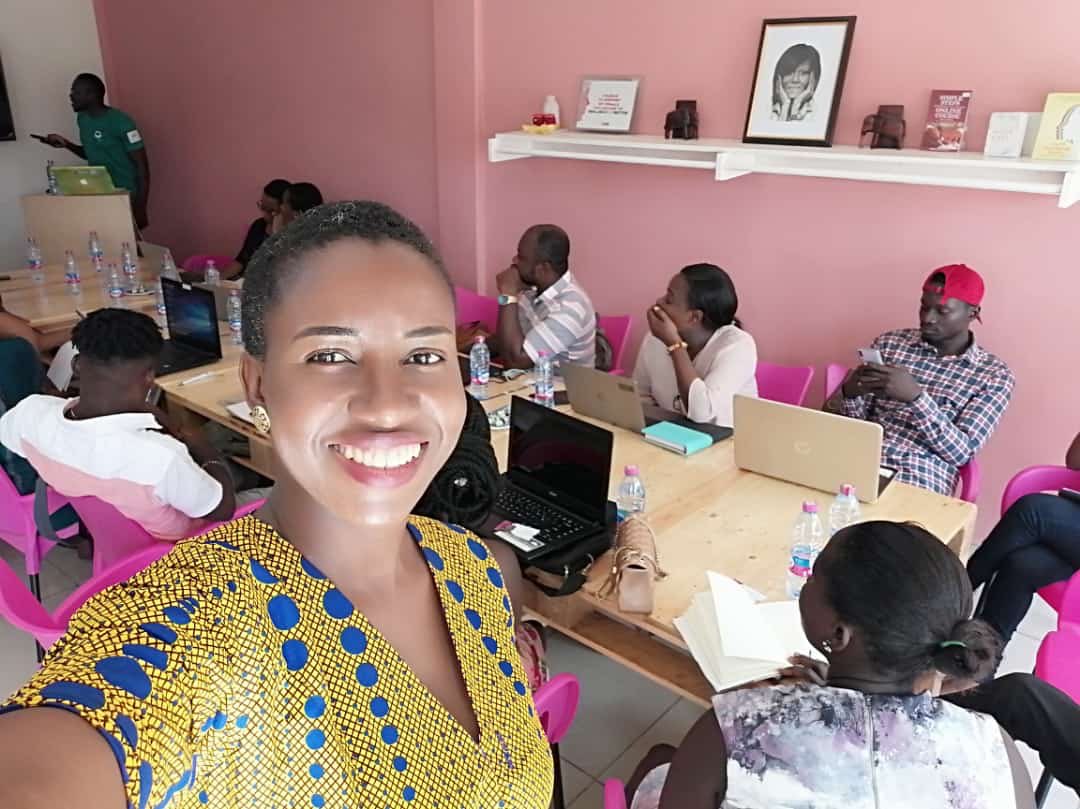 KumasiWikiHub's tweet photo. We successfully had a Wikipedia training session with The Fabulous Woman Network at the Fab Hub. Thank you @AmaDuncan2 https://t.co/2f3KMB2mc9