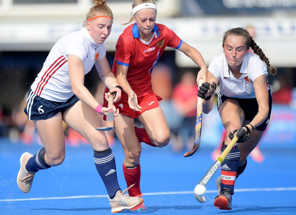 EnglandHockey's tweet photo. REPORT: Our U21s women's team suffered a shootout defeat to 🇷🇺 in their final Junior EuroHockey Championship match

➡️ https://t.co/H49KDetIPd

📸 @WorldSportPics_ https://t.co/GvLVeOMVJI