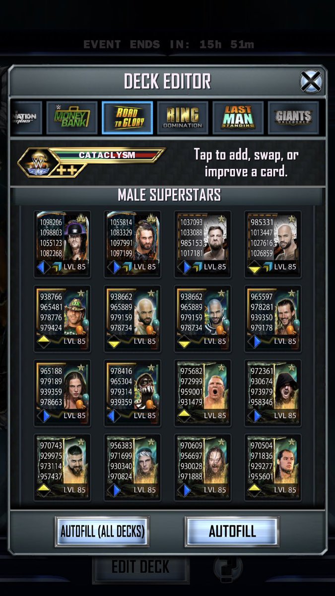 MrDynamite_26's tweet photo. #HeyJoe #FullHeroic @SamoaJoe #DoneAnDOut and the Deck That Finish using 10's from start to end #welcomeToMyJungleJoe #WWESuperCard ๐ค๐ผโค๏ธ๐ค๐ผ https://t.co/CJEUAVaysh
