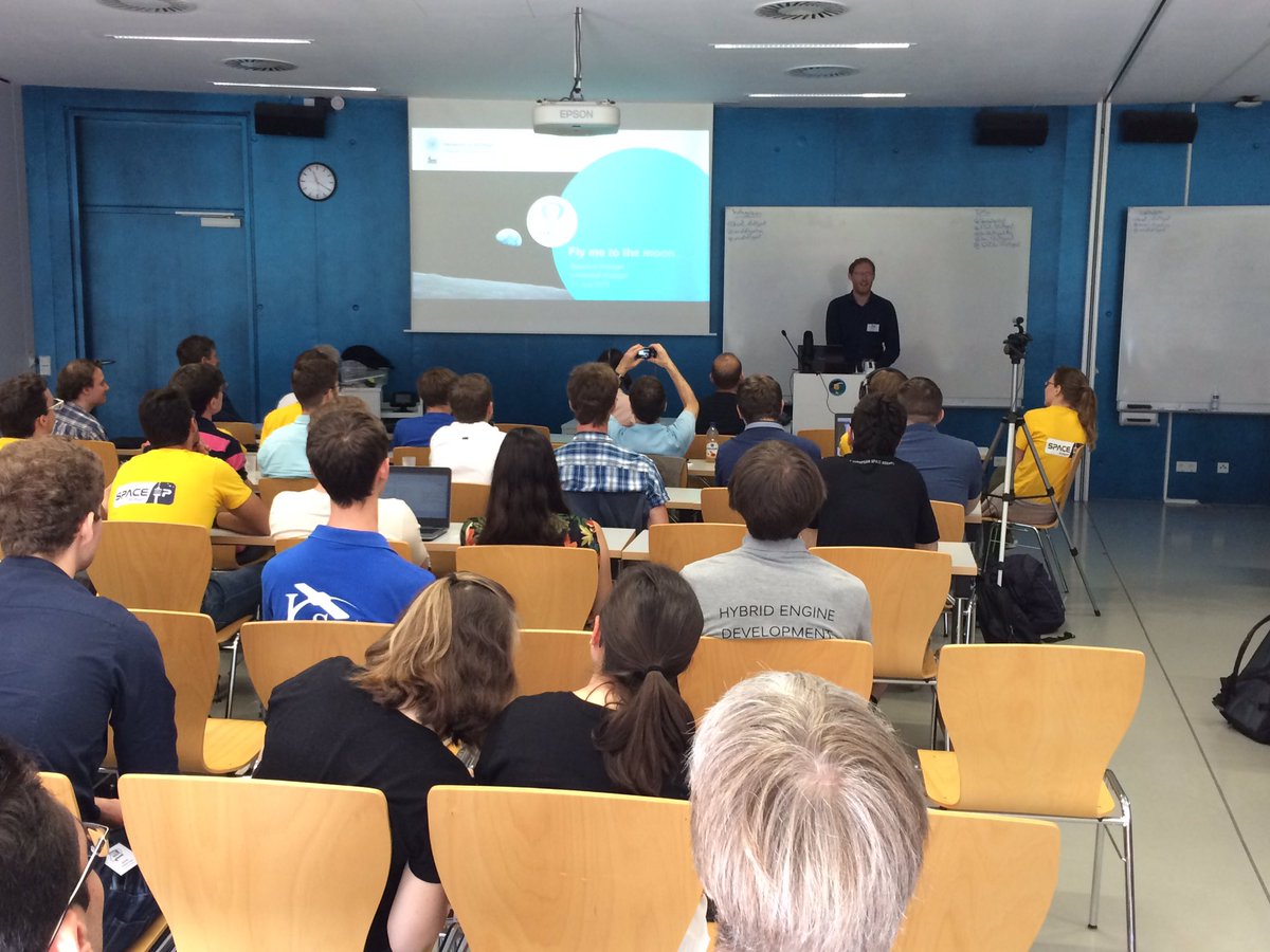 andreashornig's tweet photo. Heheee, @PhilGMaier is presenting his @ESBO19 project @UniStuttgartIRS and referencing to German 80s pop music #99Luftballons. He tells about how doing astronomy from high altitude balloons from stars and including the #moon. #spaceupstgt https://t.co/cJPwWfXcqs