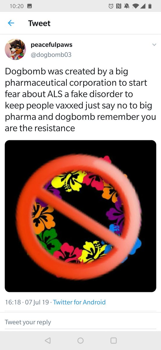 VoodooAndDizzy's tweet photo. ATTENTION:

Please report this account, he's a shit tier troll using the late dogbomb's name to get a rise.

Don't respond to him, just report and block him. https://t.co/gZb6yD7EA1