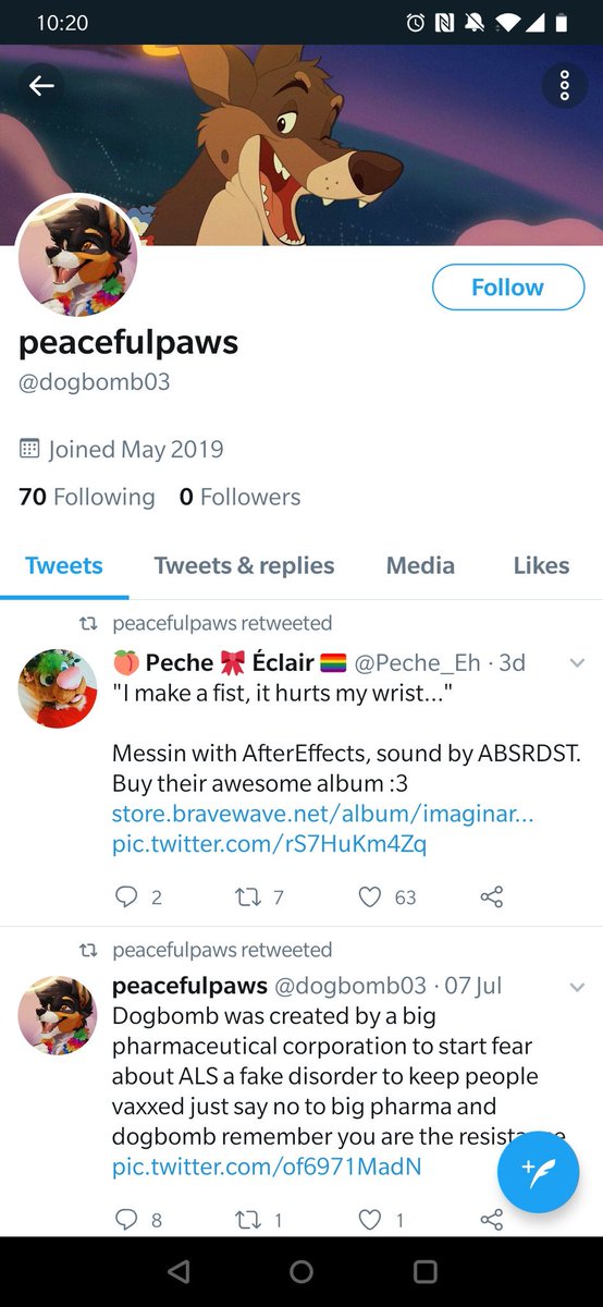 VoodooAndDizzy's tweet photo. ATTENTION:

Please report this account, he's a shit tier troll using the late dogbomb's name to get a rise.

Don't respond to him, just report and block him. https://t.co/gZb6yD7EA1
