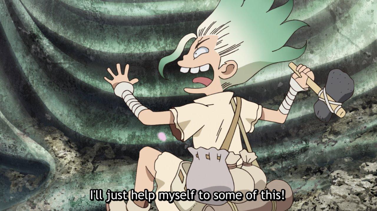 Dr Stone, funny anime