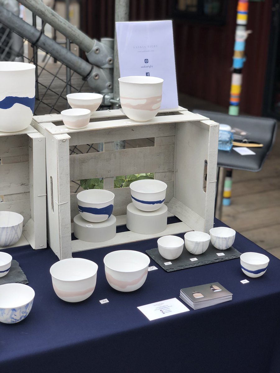 saskiarigby's tweet photo. All set up at #piccadillyartmarket at @Spark_York . Come and say hello! https://t.co/9hnwhmX837