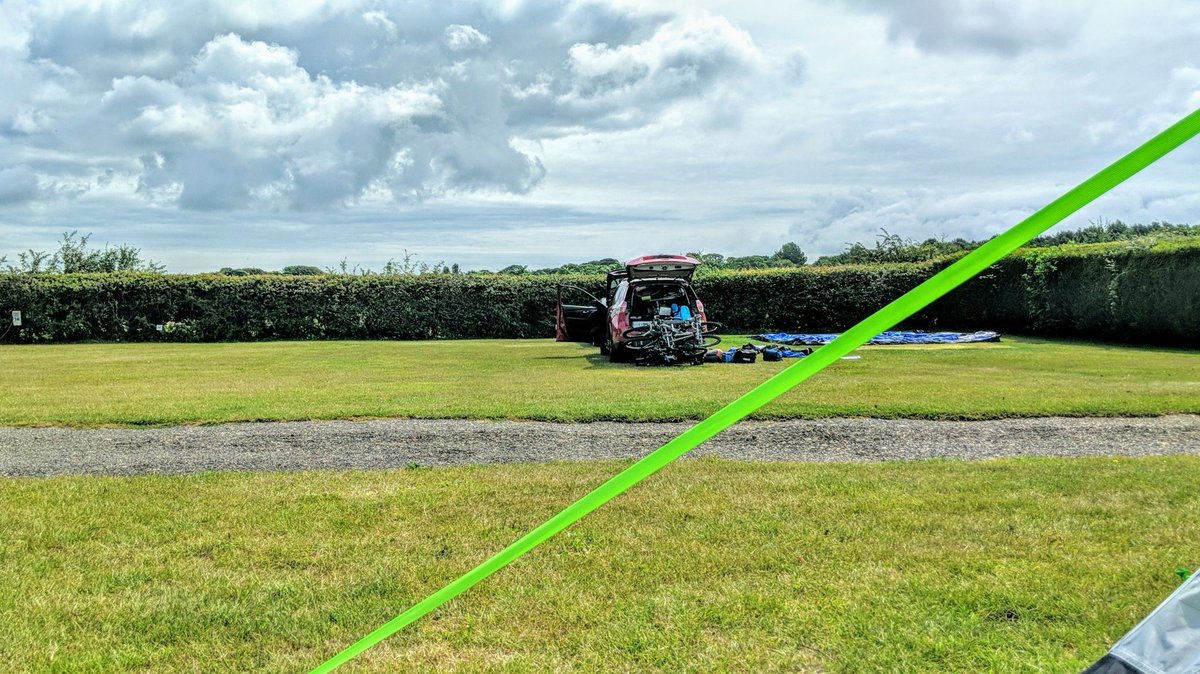 Camping's great for people watching. Especially people-putting-up-their-tent watching. Always a curious fascination seeing how long it takes people to get everything set up &amp; what the end result looks like. Followed by either feelings of smug satisfaction or envy!