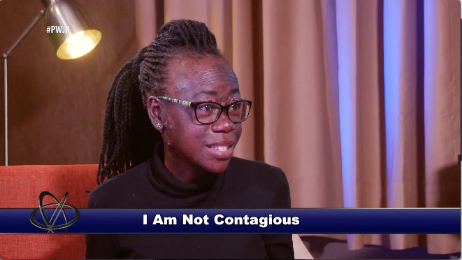 ntvuganda's tweet photo. People will always break you, rate you and shake you but how firm you stand is what defines you - Santa Lucy Fungaro. #PWJK https://t.co/DrRiJNliS6 https://t.co/nUsA0Spefx