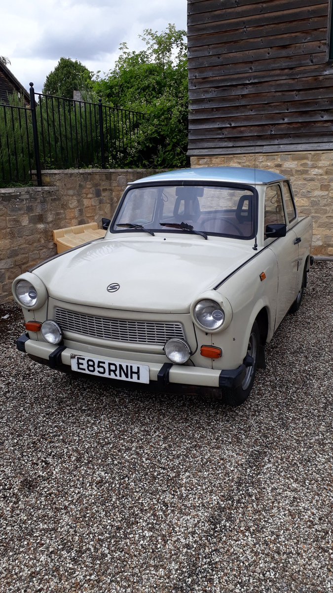 And a #trabant !! <a href="/CombeMill1912/">Combe Mill</a> #classiccars