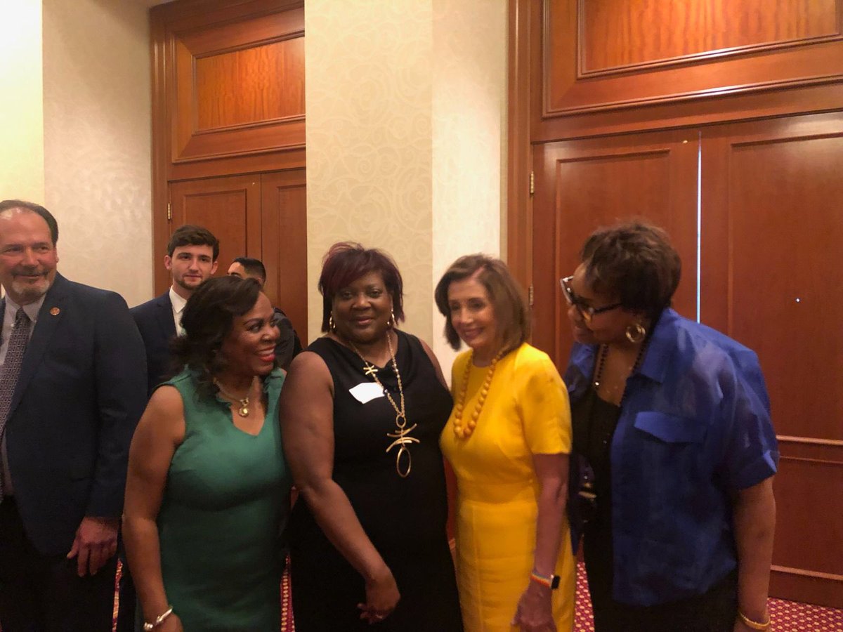 Who dat with Speaker Pelosi???