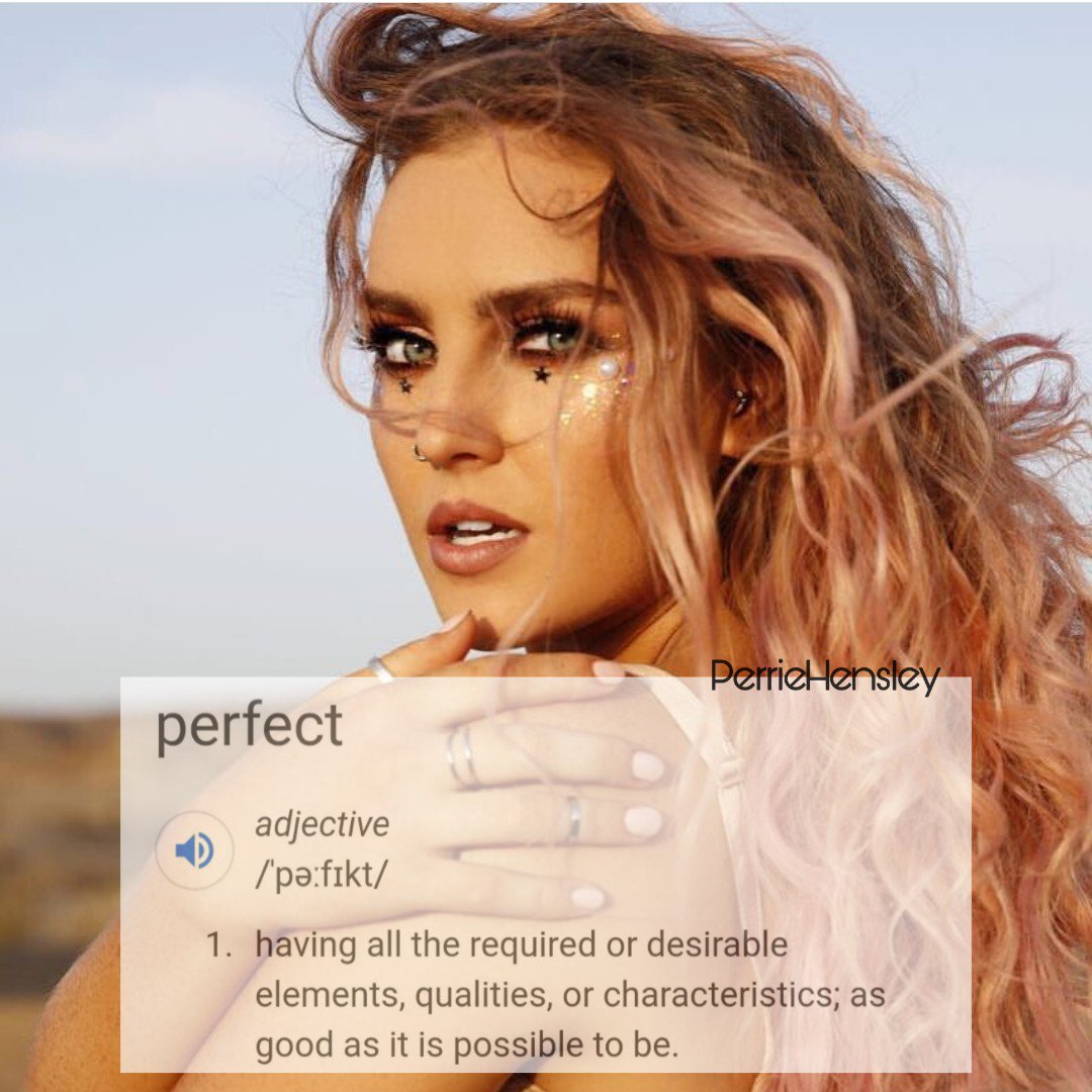 perriehensley's tweet image. I know people say "there's no thing as perfection" and blah blah blah, but this woman right here is literally the definition of perfect.

#MTVHottest Little Mix