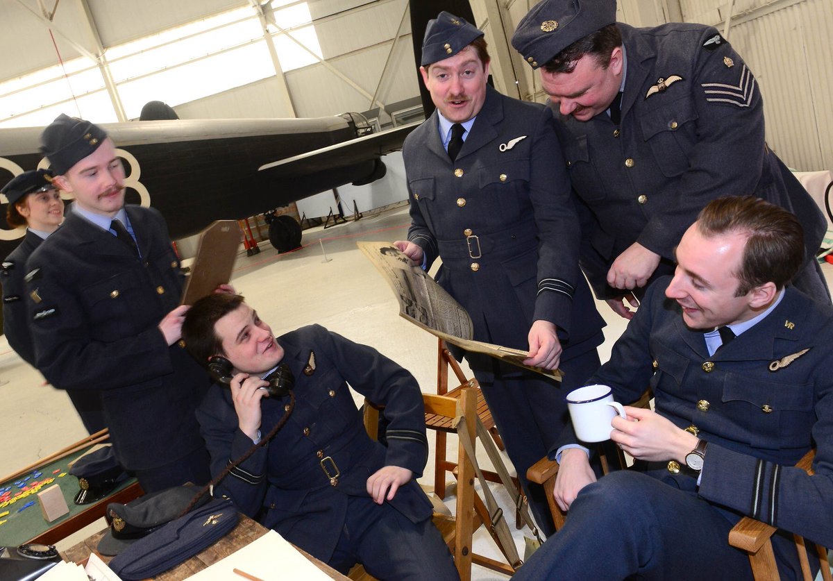 TailEndCharlies's tweet photo. A picture from @RAFMUSEUM’s RAF100 event at RAF Cosford where we demonstrated our ops room for the public. Just another sting in our varied bow. Could you be the next Charlie? Do you think we could be perfect for your event? Get in touch! #RAF100 #RAFCosford #reenacting #opsroom https://t.co/N8rc9JXK52