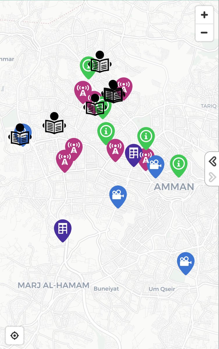 WishBoxMediaCo's tweet image. #InteractiveMaps #VisualizeData, locations and bring information to life. We present our latest creation, shedding light on the #media landscape in #Jordan
maphub.net/Wishbox-Media/…
#Maps #MiddleEast #Journalism #Press #SundayThoughts #pressfreedom #Journalism #SundayMorning #JO