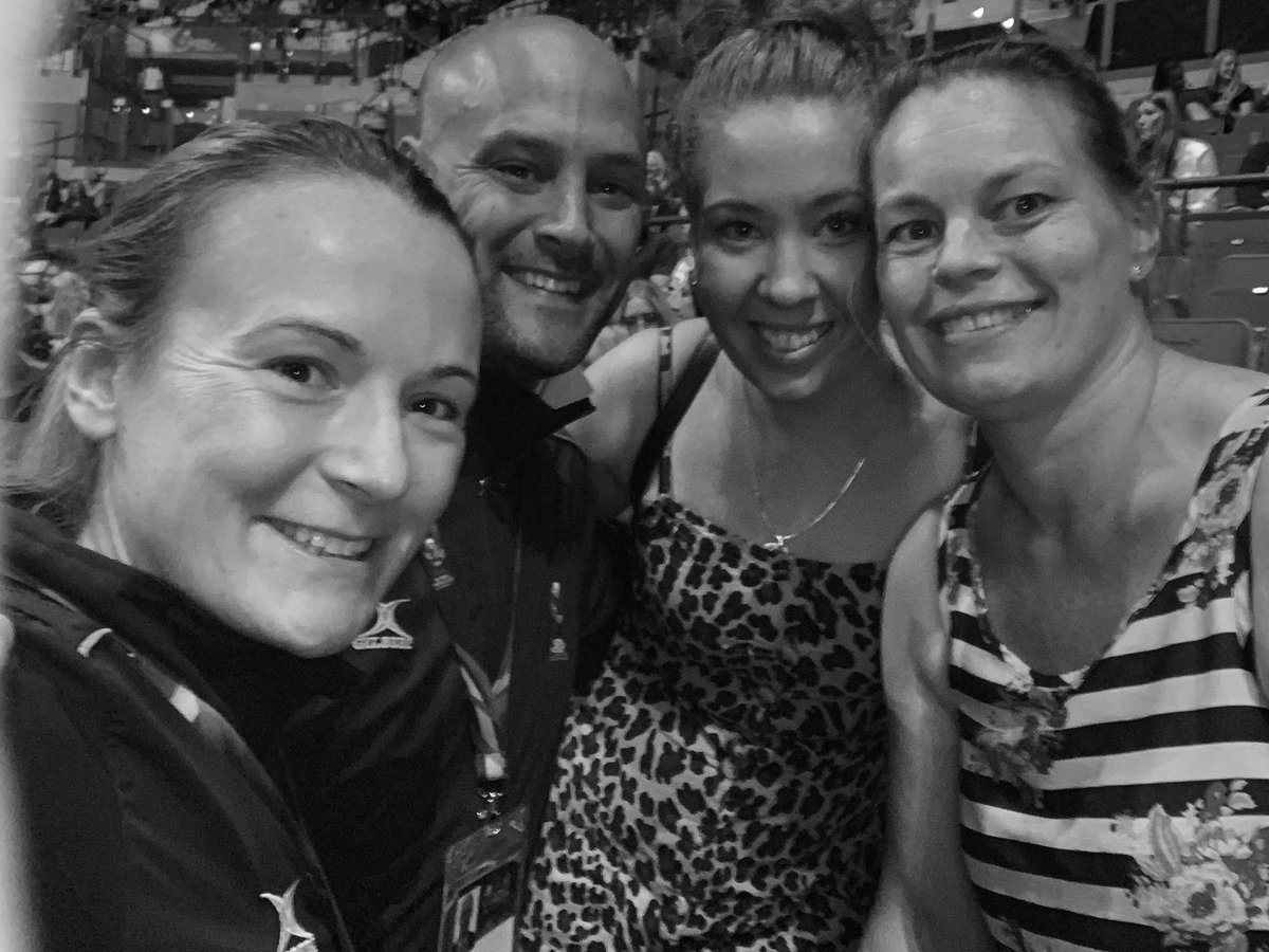Proud to be an Umpire <a href="/GaryBurgessIUA/">Gary Burgess ⒾⓊⒶ</a> <a href="/K8Stevo/">Kate Stephenson</a> #teamwhitelegends #thisisnetball