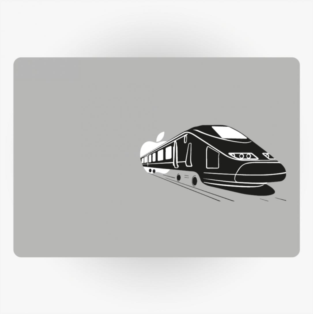 NorthernSecret_'s tweet photo. Speed through that to-do list with our train tunnel #Macdecal! #laptopsticker https://t.co/FqaDKrjEh6 https://t.co/XcF08PZR9d