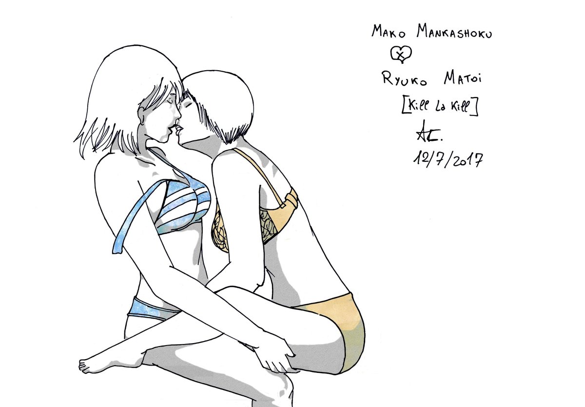 AnyaCronos's tweet photo. Riuko x Mako #fanart #riuko #mako #KilllaKill https://t.co/nMQt9wRg4P https://t.co/zjCoGDOesl