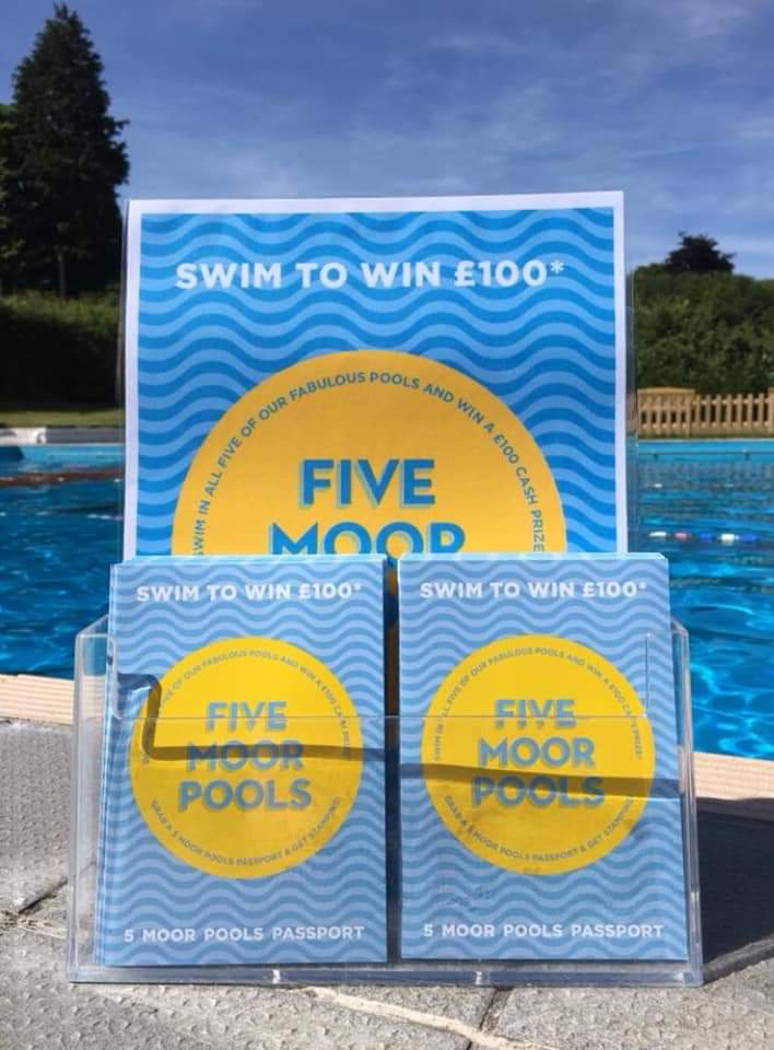 bflpool's tweet photo. FIVE MOOR POOLS! Pickup a #5MoorPools passport &amp; investigate schmazeballs pools on #Dartmoor. Collect 5 pool stamps &amp; enter a £100 prize draw! @moretonpool
@chagfordpool @boveypool @ASHBURTON_POOL @LidoGuide
@LoveYourLido @outdoorswimming @historicpools @ondartmoor @BlondesTwo https://t.co/drjLSX5eTY