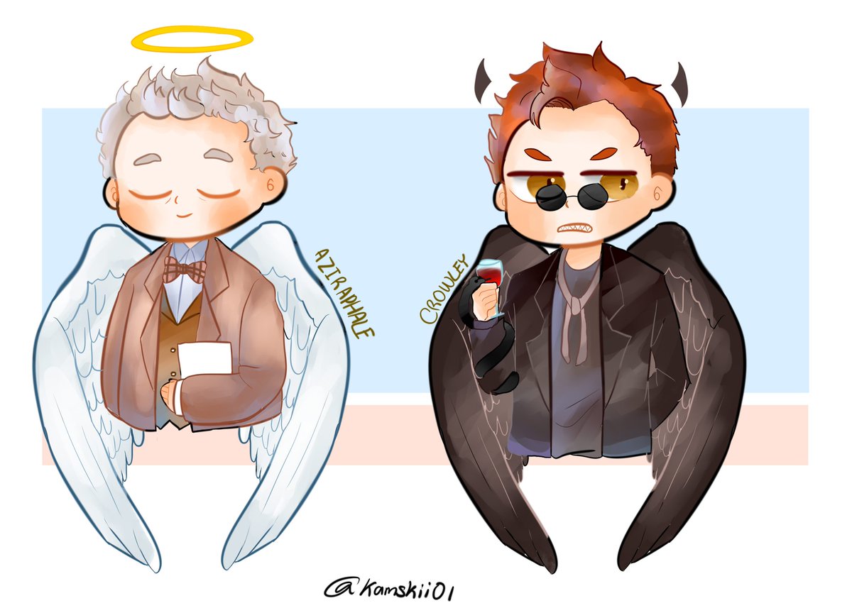 Kamskii01's tweet photo. Do a Keychain!! 

จะเอาไปแจกในงานมิตติ้งค่ะ!! แงงงงงง

#GoodOmens #GoodOmensFanArt #Aziraphale #clowley https://t.co/1j1iAqTQxg