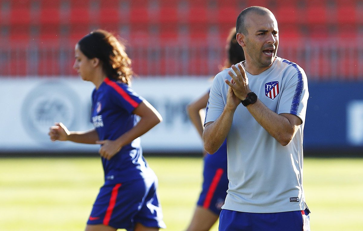 Villacampa volverá a dirigir al Atlético Femenino (Foto: ATM).